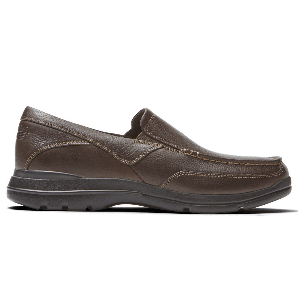 Rockport Singapore Mens Slip-On - City Play Two Brown - XP4587296